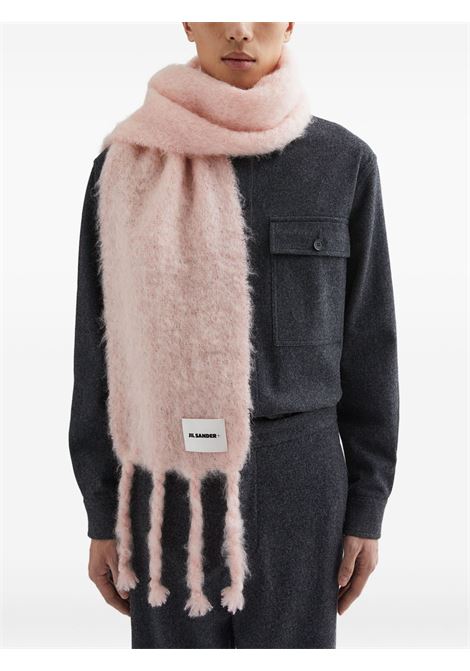 Sciarpa in misto lana in rosa Jil sander - unisex JIL SANDER | J40TE0132J40041660
